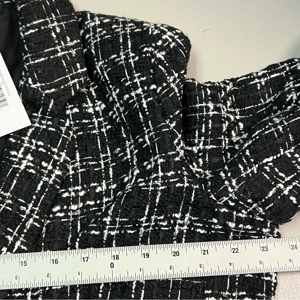 The Drop Black and White Plaid Women's Blazer Size XXL - Picture 9 of 9